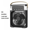 Ventilateur de refroidissement 3 en 1, humidificateur de bureau Portable, Mini climatiseurs USB, veilleuse, brume d'eau pour la maison, le bureau et l'extérieur Amagi